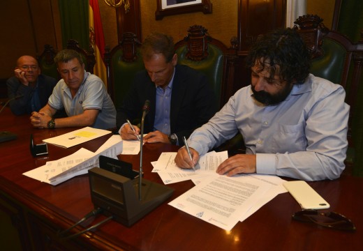 Atlética Riveira e Celta de Vigo establecen relacións de colaboración para potenciar a canteira do Club Barbanzá